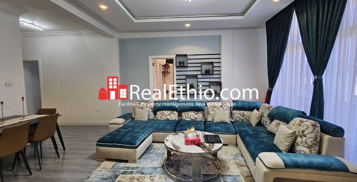 3BR Furnished Apartment for Rent, Ayat, Addis Ababa, Ethiopia.