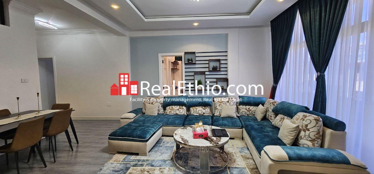 3BR Furnished Apartment for Rent, Ayat, Addis Ababa, Ethiopia.