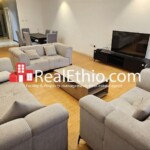3BR Furnished Apartment for Rent, Bole Japan, Addis Ababa, Ethiopia.