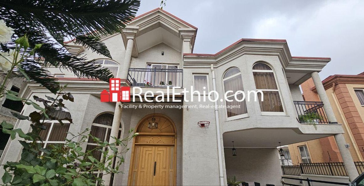 5BR Furnished G+1+Basement House for Rent, Jemo 1, Addis Ababa, Ethiopia.