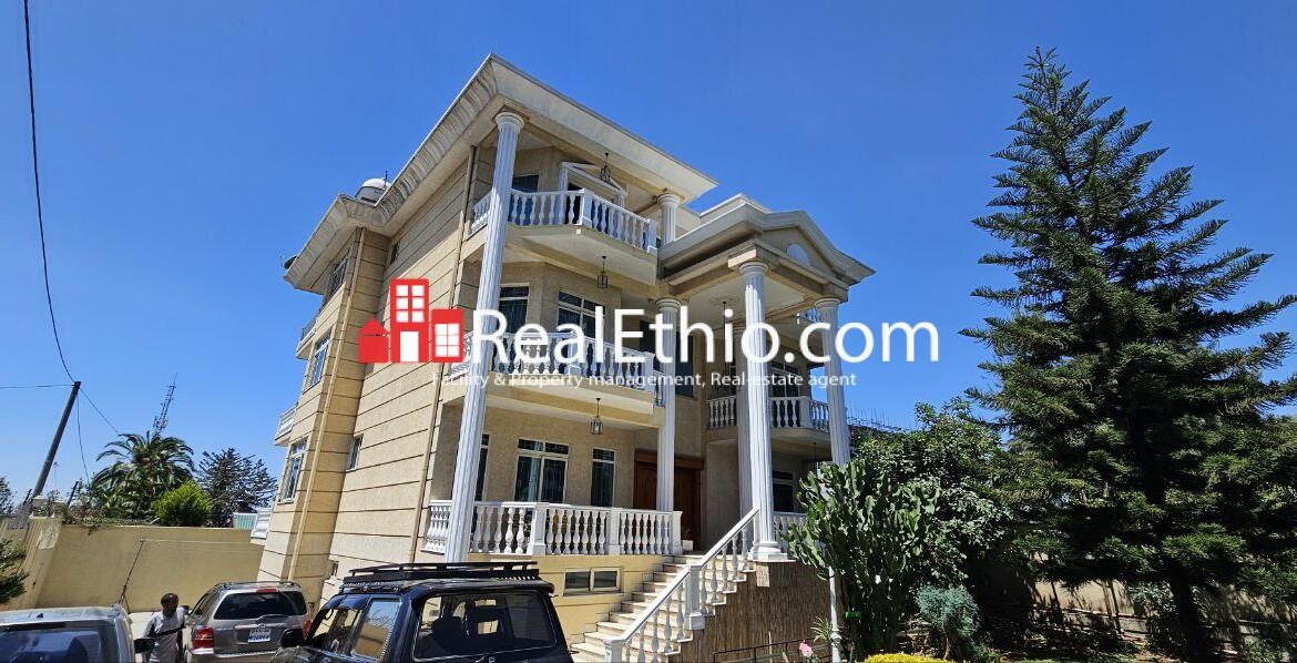 8BR G+2+Basement House for Sale, Kera, Addis Ababa, Ethiopia.