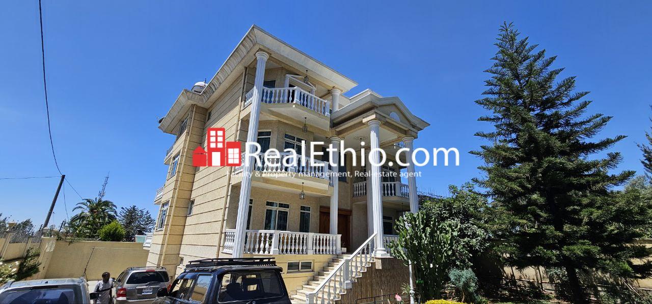 8BR G+2+Basement House for Sale, Kera, Addis Ababa, Ethiopia.
