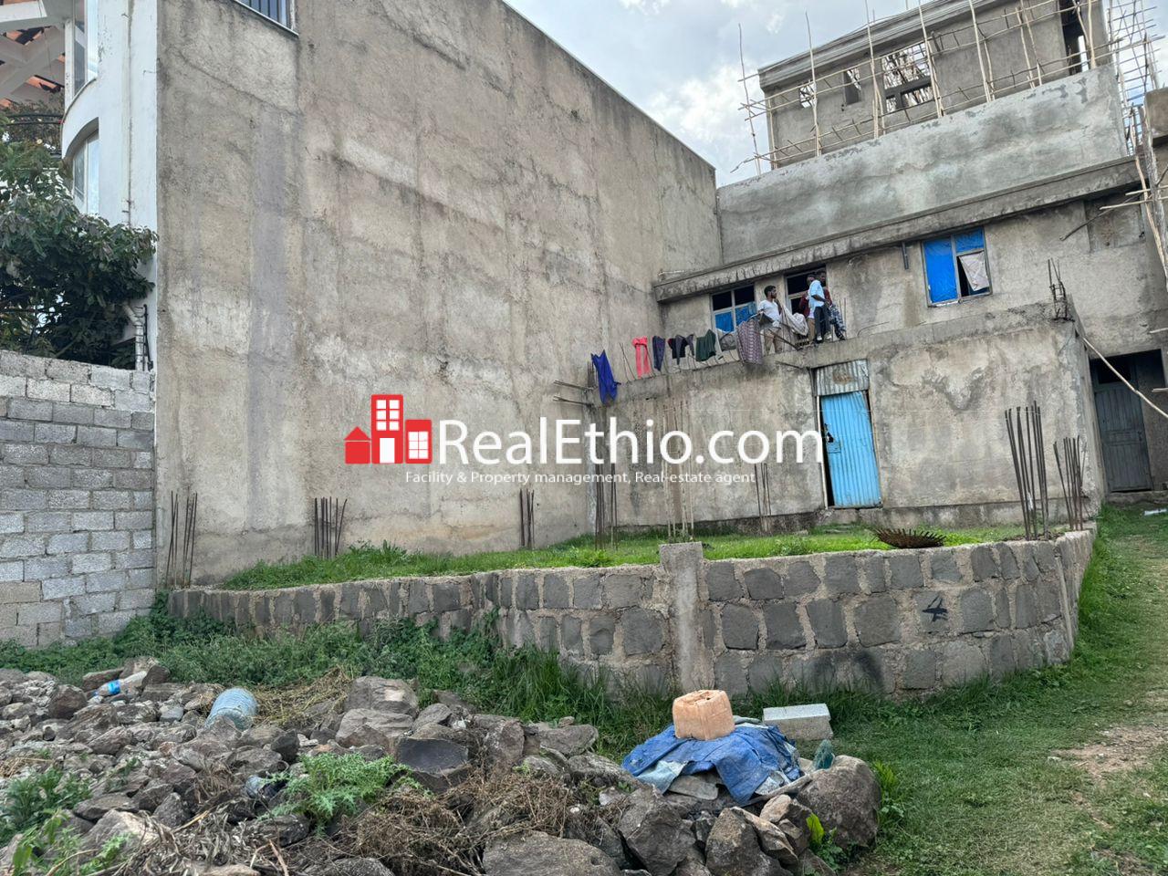 House or Land for Sale, Burayu, Sheger City, Oromia, Ethiopia.