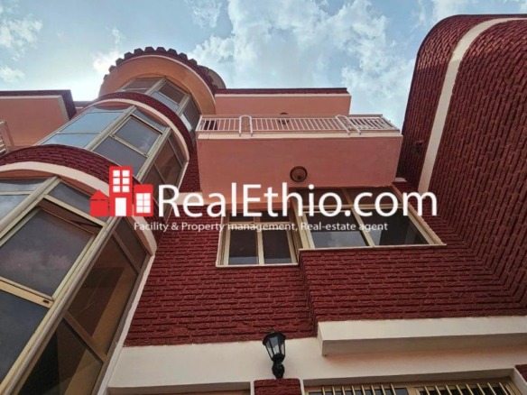 10 BR G+3+ Basement House or Building or Office for Rent, Aware or Kebena or Baldaras, Addis Ababa, Ethiopia.