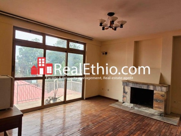 10 BR G+3+ Basement House or Building or Office for Rent,Kebena near Britain Embassy, Addis Ababa, Ethiopia.