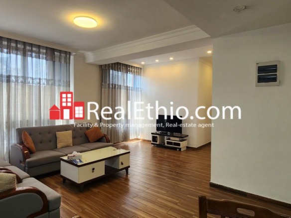 2BR Fully Furnished Apartment for Rent, Bole Atlas, Addis Ababa, Ethiopia.