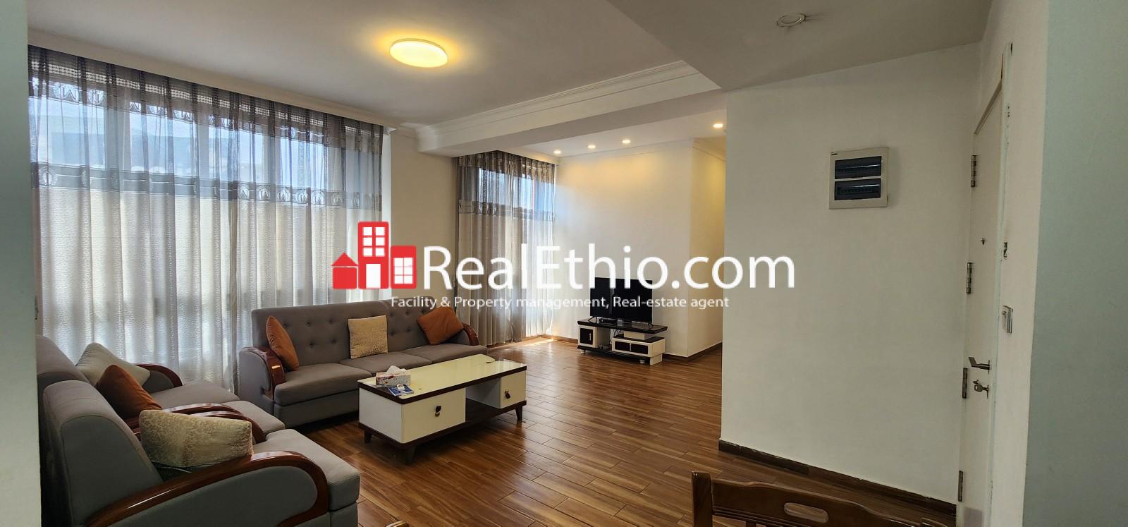 2BR Fully Furnished Apartment for Rent, Bole Atlas, Addis Ababa, Ethiopia.