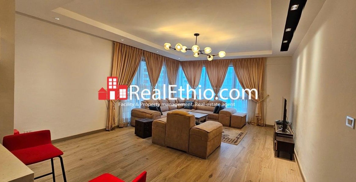 2BR Furnished Apartment for Rent, Bole Rwanda, Addis Ababa, Ethiopia.