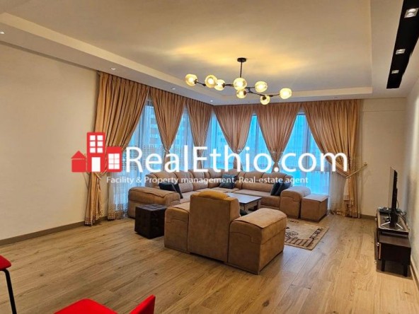 2BR Furnished Apartment for Rent, Bole Rwanda, Addis Ababa, Ethiopia.