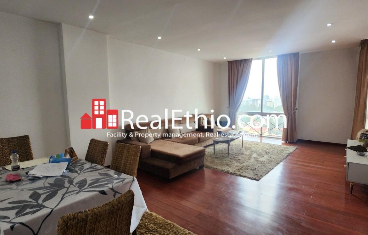 3BR Furnished Apartment for Rent, Bole Atlas, Addis Ababa, Ethiopia.
