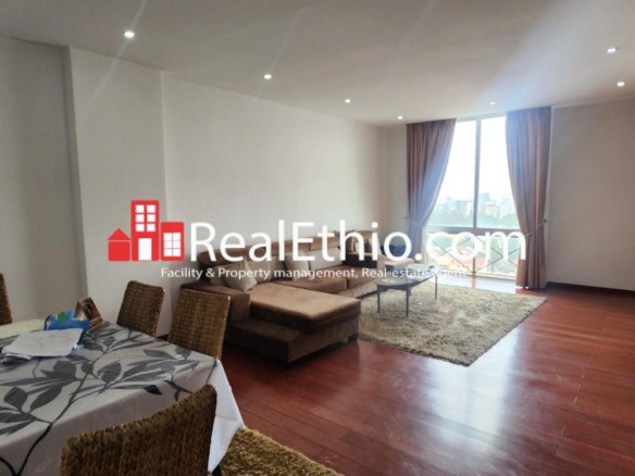 3BR Furnished Apartment for Rent, Bole Atlas, Addis Ababa, Ethiopia.