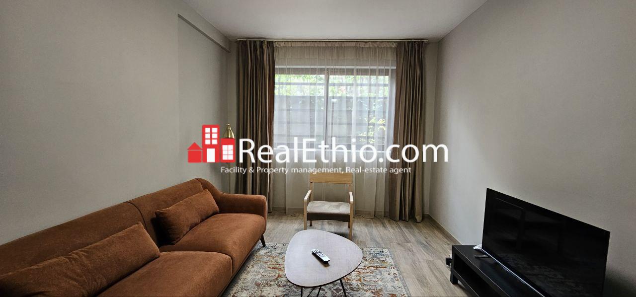 1BR Fully Furnished Apartment for Rent, Bole near Airport, Addis Ababa, Ethiopia.