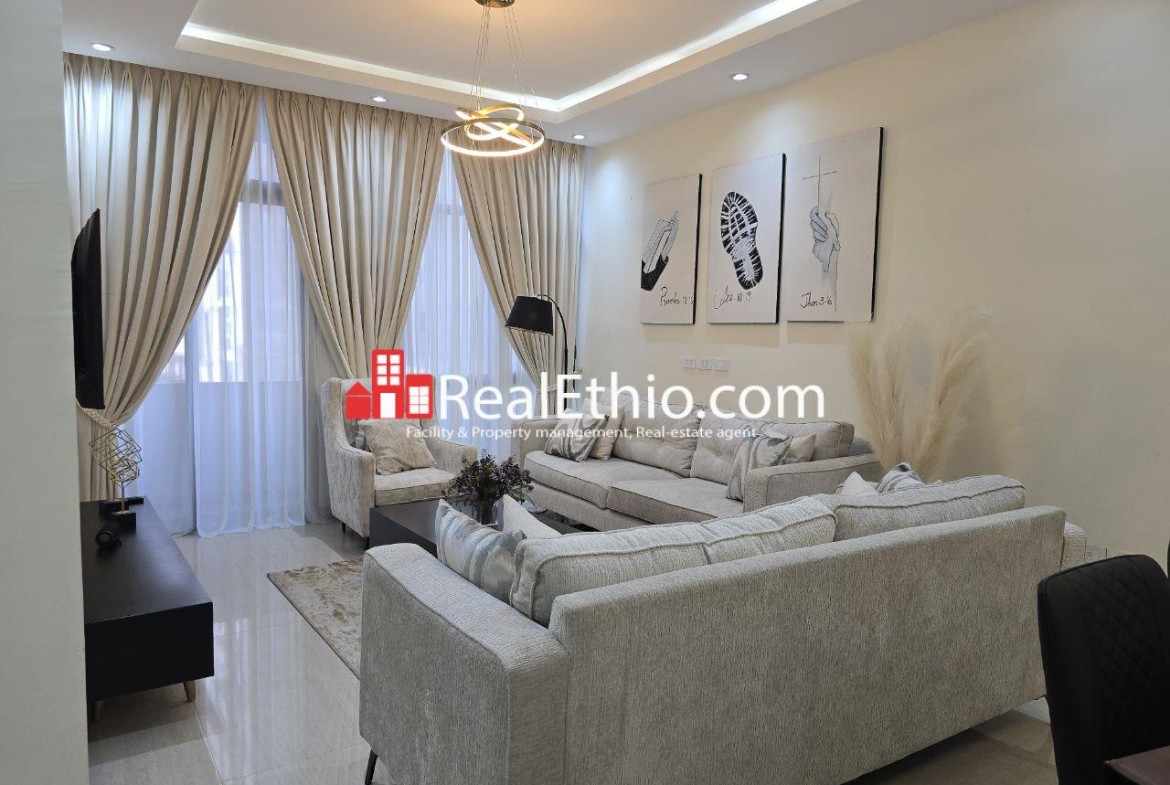 2BR Fully Furnished Apartment for Rent, Bole Wolosefer, Addis Ababa, Ethiopia