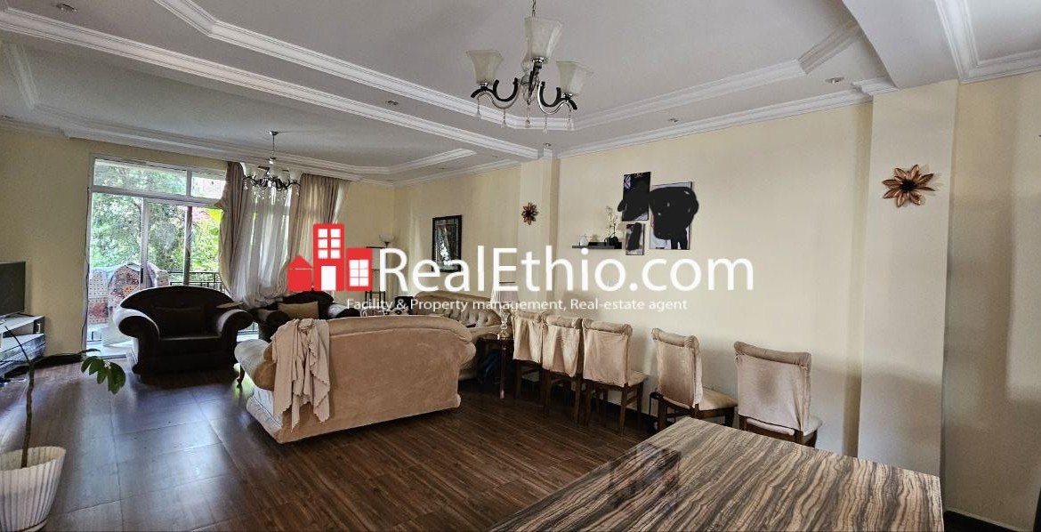 3BR G+2+ Basement Furnished House for Rent, Bole Bulbula, Addis Ababa, Ethiopia.