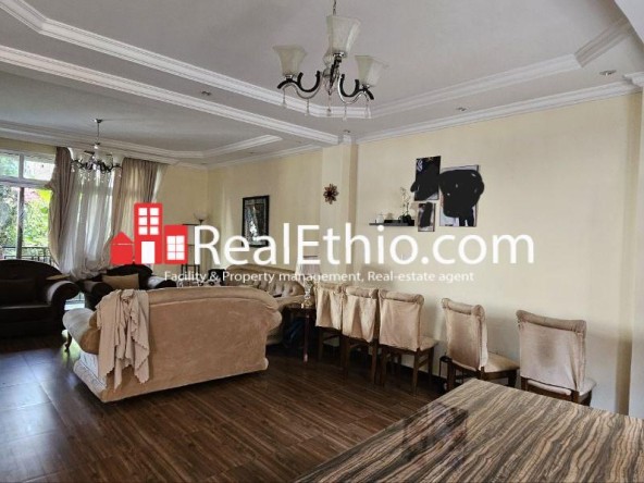 3BR G+2+ Basement Furnished House for Rent, Bole Bulbula, Addis Ababa, Ethiopia.