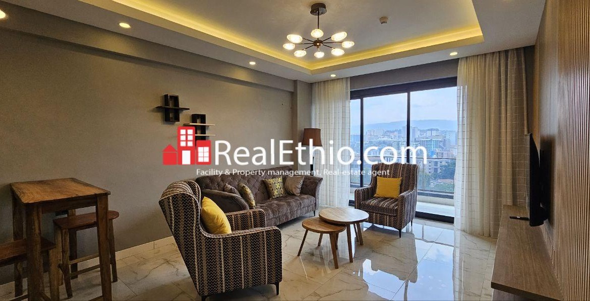 3BR Furnished Apartment for Rent, Bole Olympia, Addis Ababa, Ethiopia.