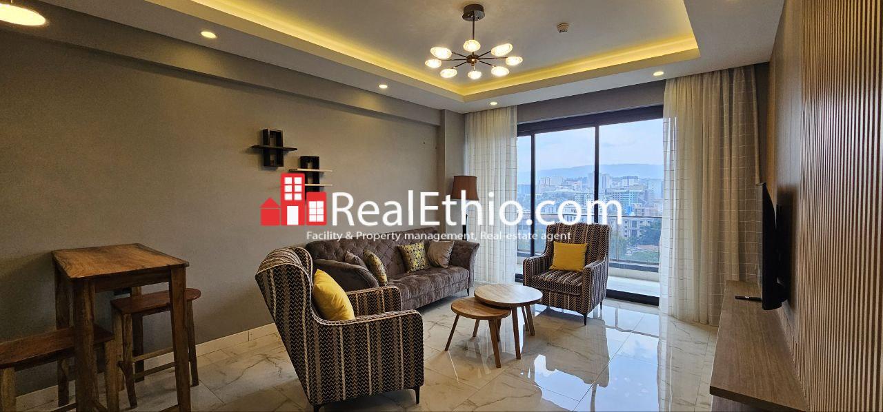3BR Furnished Apartment for Rent, Bole Olympia, Addis Ababa, Ethiopia.