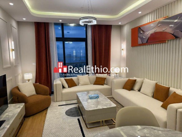 1BR Furnished Apartment for Rent, Legehar, Addis Ababa, Ethiopia.