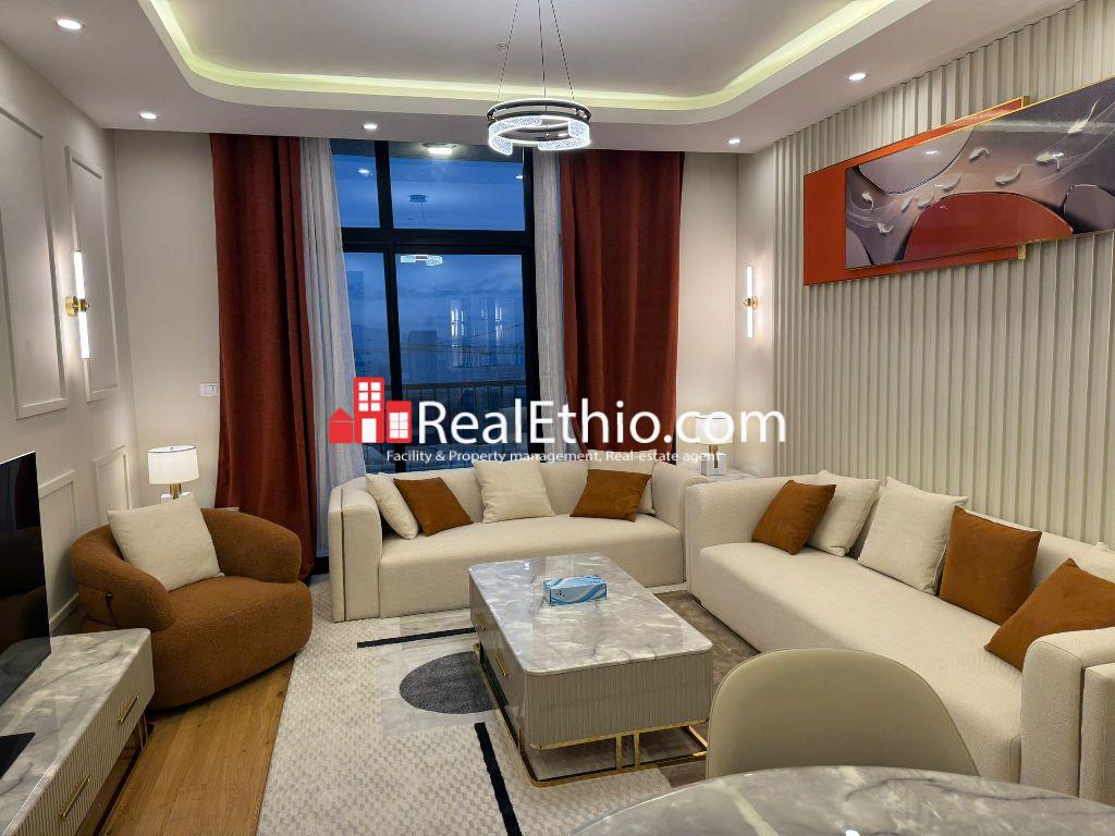1BR Furnished Apartment for Rent, Legehar, Addis Ababa, Ethiopia.
