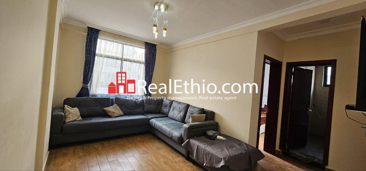 2BR Furnished Apartment for Rent, Ayat Zone 8, Addis Ababa, Ethiopia.