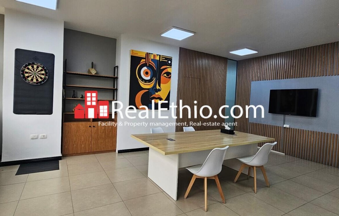 Furnished Office space for Rent, Bole Japan, Addis Ababa, Ethiopia.
