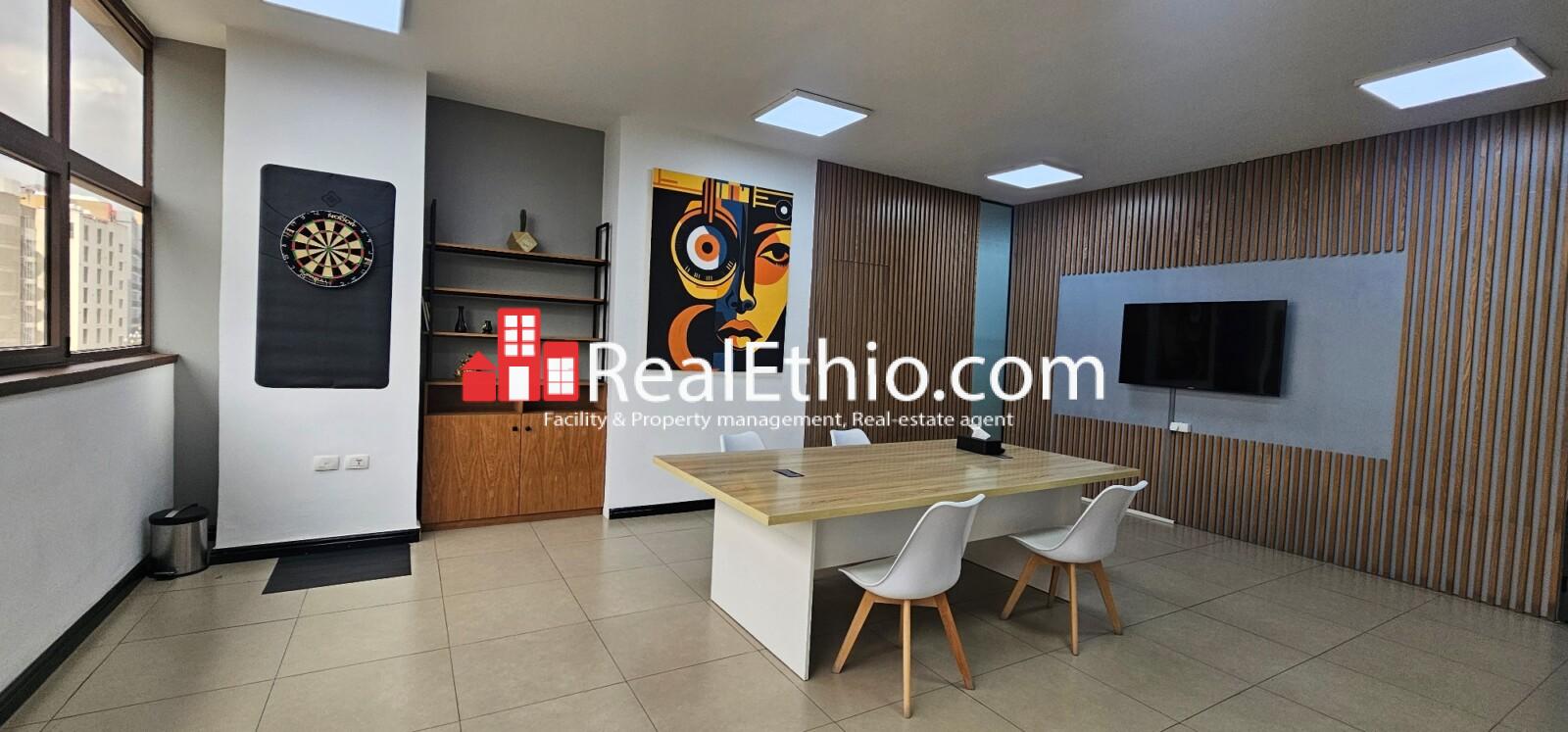 Furnished Office space for Rent, Bole Japan, Addis Ababa, Ethiopia.