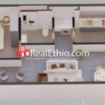 1BR Apartment for Sale, Bole Atlas, Addis Ababa, Ethiopia.