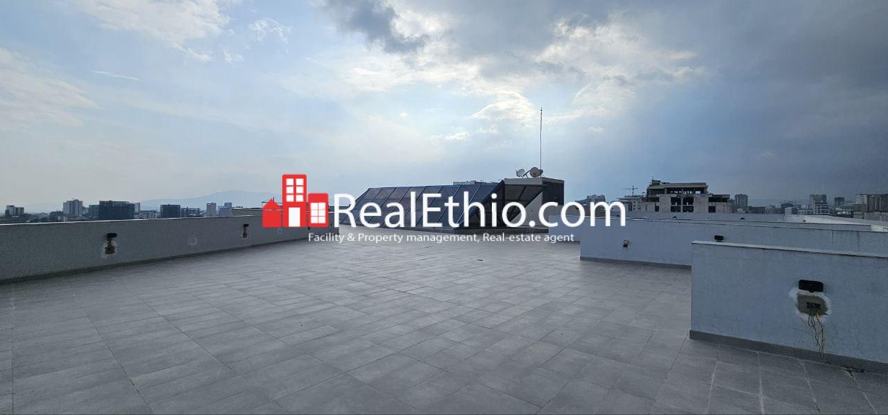 Terrace or Open Space for Rent, Bole Japan, Addis Ababa, Ethiopia.