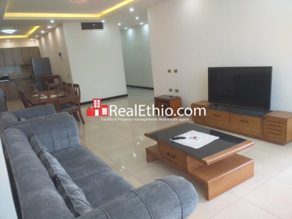 2BR Furnished Apartment for Rent, Kera Bulgaria, Addis Ababa, Ethiopia.