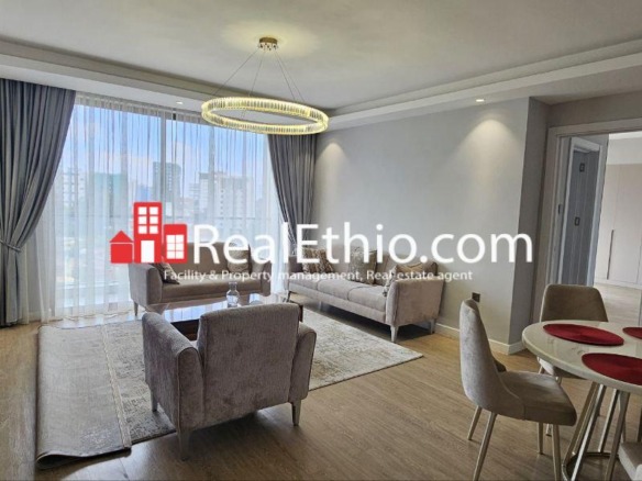 3BR Furnished Apartment for Rent, Bole Japan, Addis Ababa, Ethiopia.