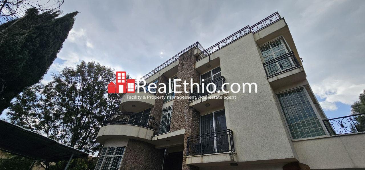 6BR G+2+Terrace+Basement House for Rent, Bisrate Gebriel, Addis Ababa, Ethiopia