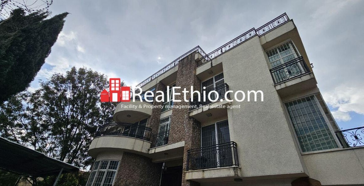 6BR G+2+Terrace+Basement House for Rent, Bisrate Gebriel, Addis Ababa, Ethiopia