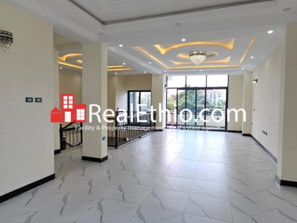 6BR G+4 House for Rent, Gerji Ministroch or Bole homes, Addis Ababa, Ethiopia.