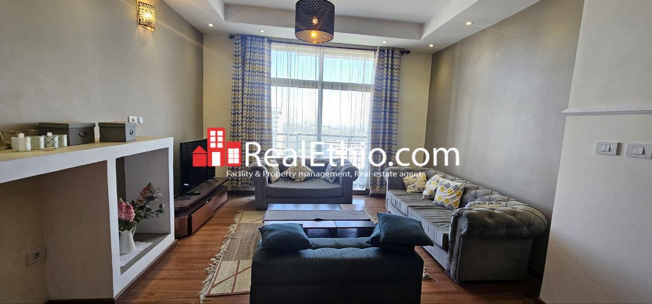 3BR Furnished Apartment for Rent, Gotera, Addis Ababa, Ethiopia.