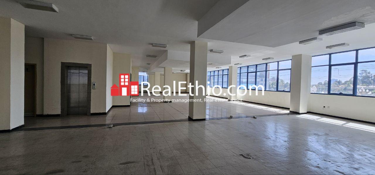 G+3 Office Building or Office for Rent, Addis Ababa, Stadium, Ethiopia.