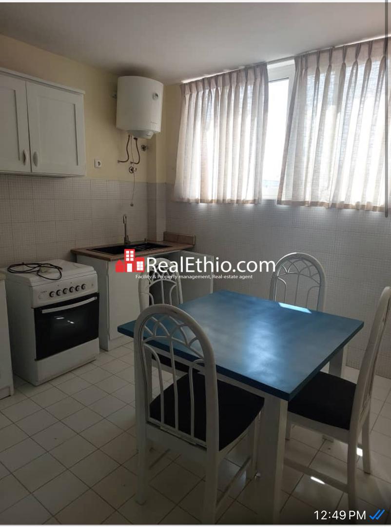Furnished Studio Apartment for Rent, Bisrate Gebriel, Addis Ababa, Ethiopia.