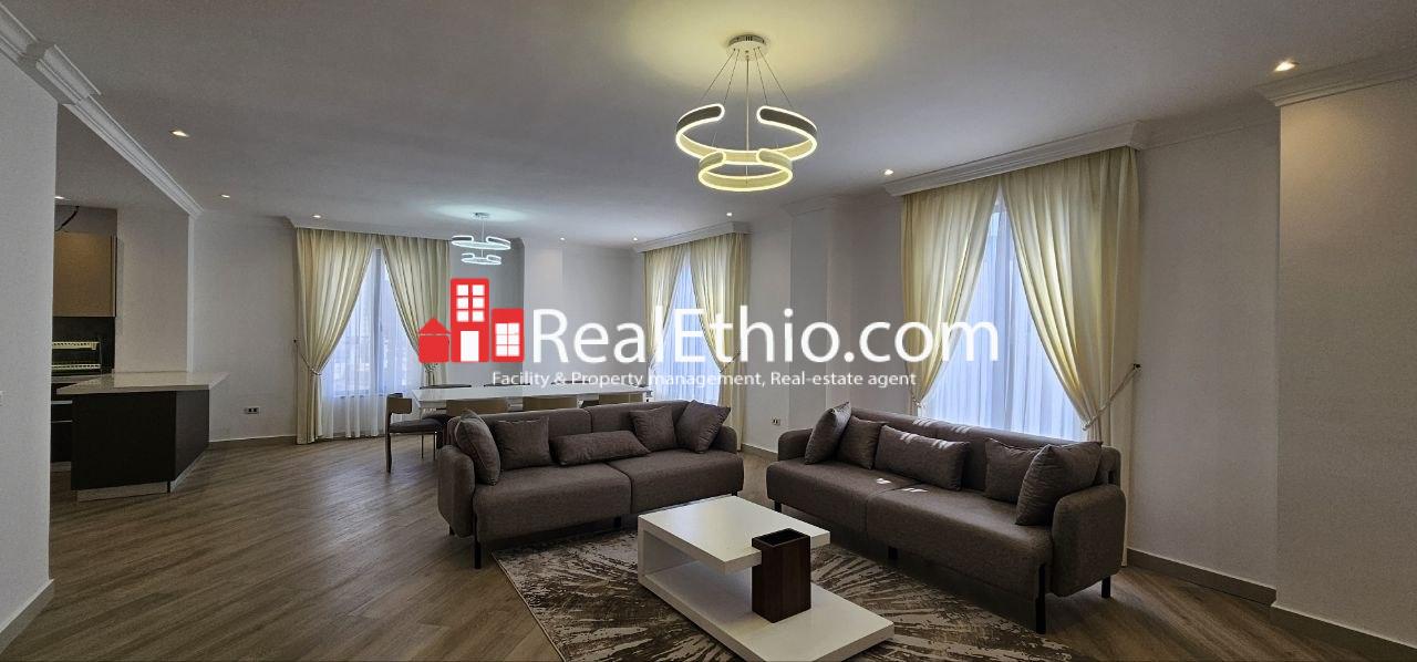 2BR Furnished Apartment for Rent, Bole Atlas, Addis Ababa, Ethiopia.
