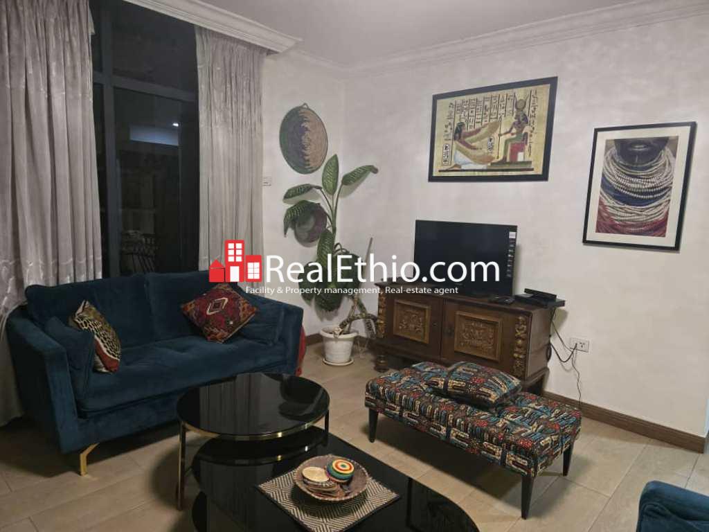 2BR Furnished Apartment for Rent, Meskel Square, Addis Ababa, Ethiopia.