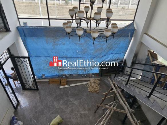 Show room or Cafe or restaurant space for Rent, Bole Michael, Addis Ababa, Ethiopia.