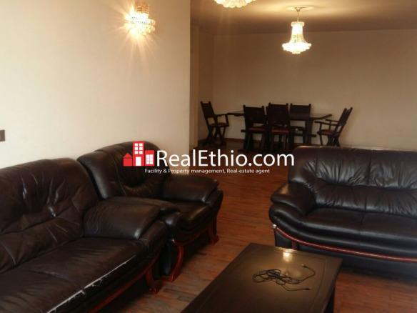 2BR Furnished Apartment for Rent, Bisrate Gebriel, Addis Ababa, Ethiopia.