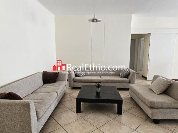 2BR Furnished Apartment for Rent, Lebu Varnero, Addis Ababa, Ethiopia.