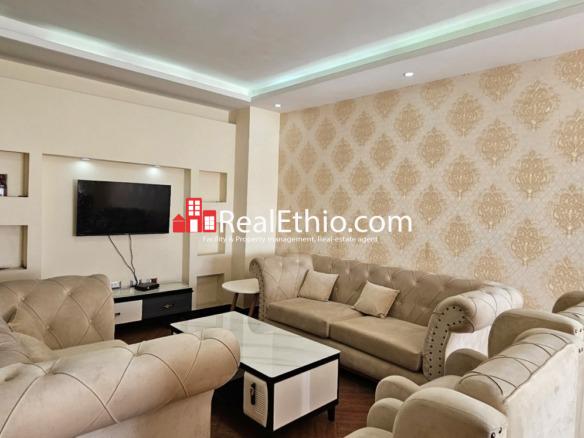 2BR Furnished Apartment for Rent, Megenagna, Addis Ababa, Ethiopia.