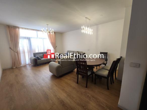 3BR Furnished Apartment for Rent, Bole, Addis Ababa, Ethiopia.