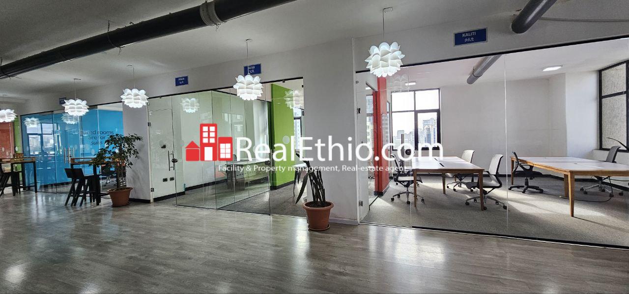 Furnished Office for Rent, Bole Atlas, Addis Ababa, Ethiopia.