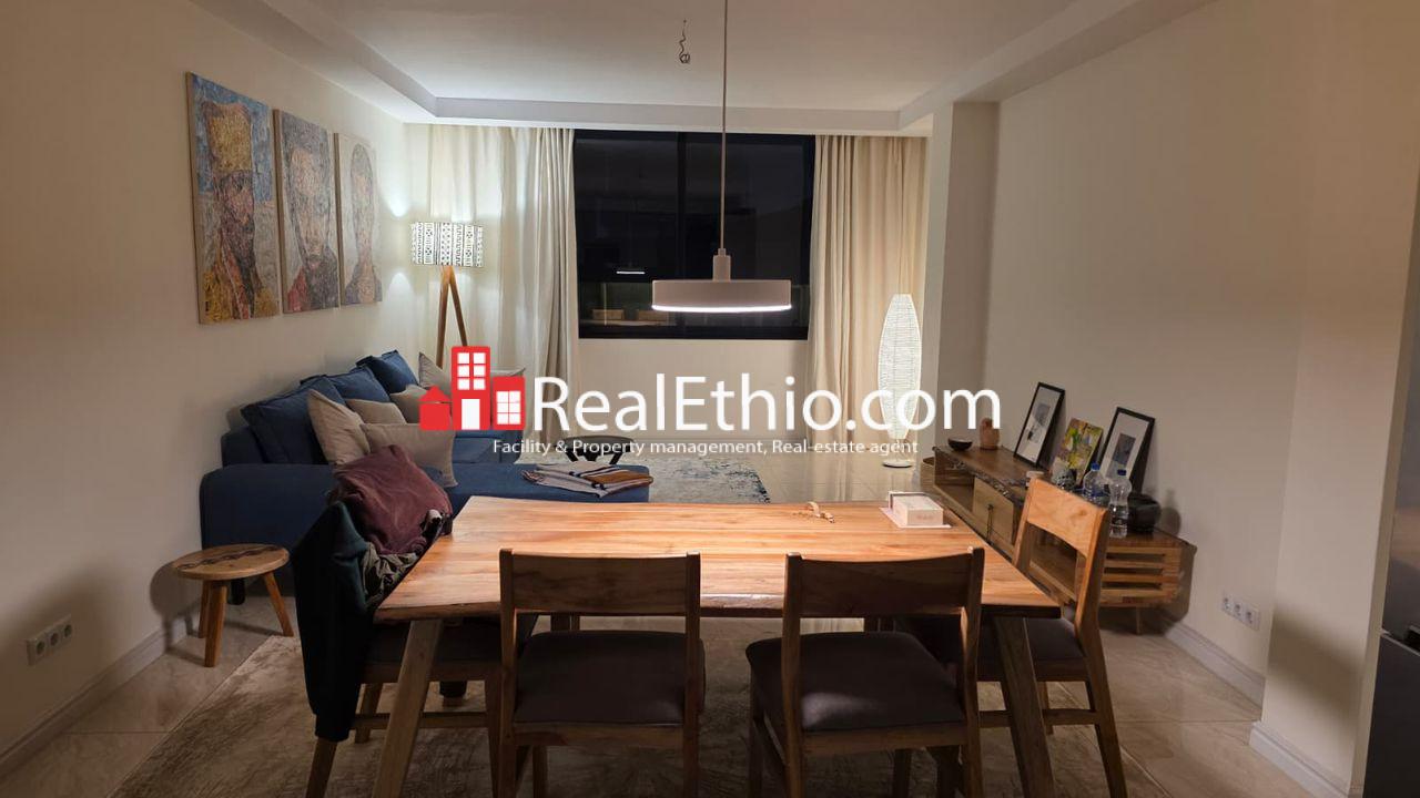 2BR Furnished Apartment for Rent, Bole Atlas Shalla, Addis Ababa, Ethiopia