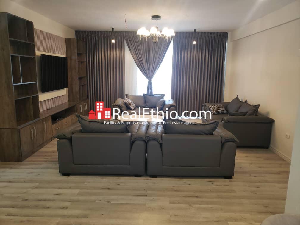 2BR Furnished Apartment for Rent, Bole Rwanda, Addis Ababa, Ethiopia.