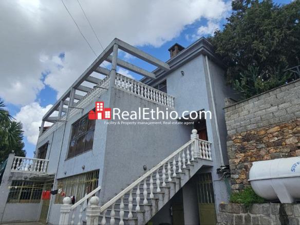 7BR G+1+Basement House for Sale, Megenagna Top View, Addis Ababa, Ethiopia.