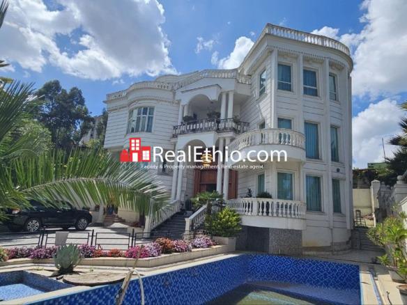 10BR G+2 House for Rent, Megenagna Lamberet Top View, Addis Ababa, Ethiopia.