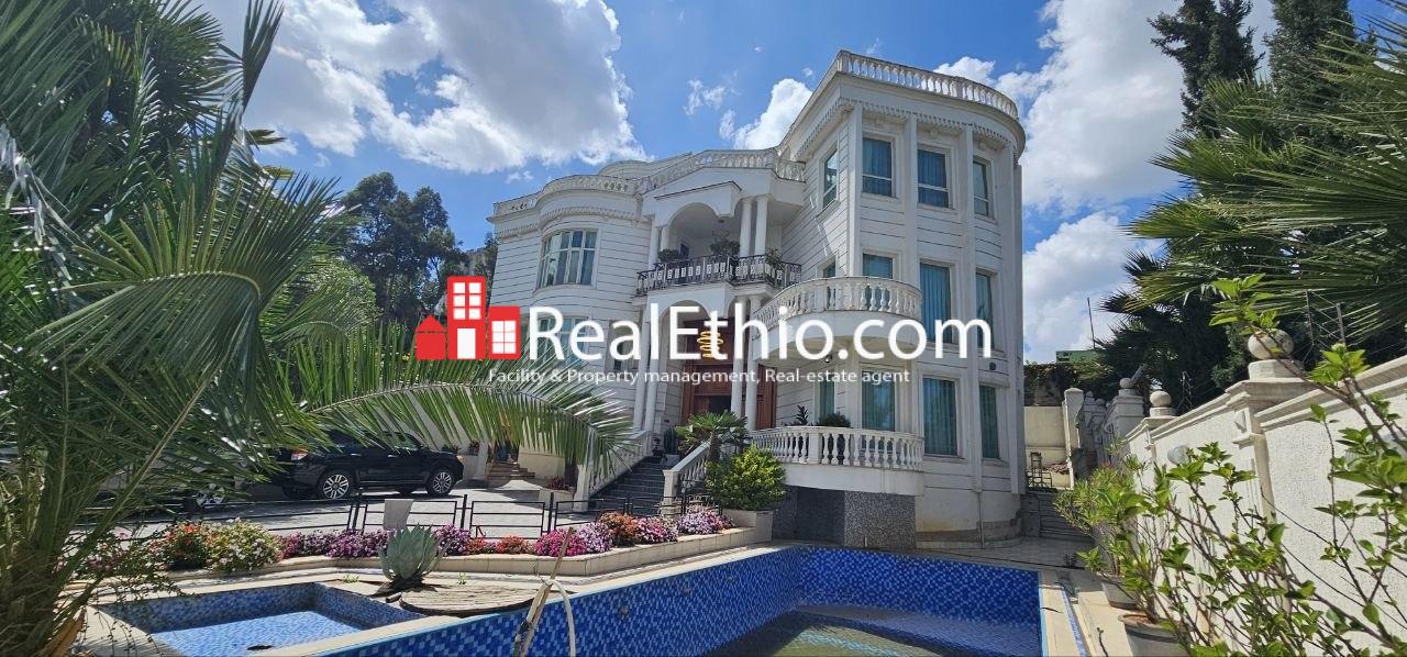 10BR G+2 House for Rent, Megenagna Lamberet Top View, Addis Ababa, Ethiopia.