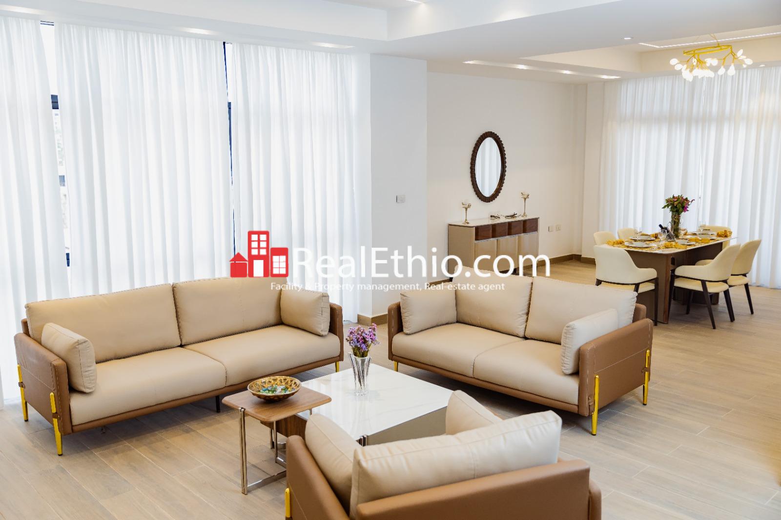 4BR Apartment for Rent, Bisrate Gebriel, Addis Ababa, Ethiopia.